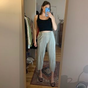 Topshop striped pants